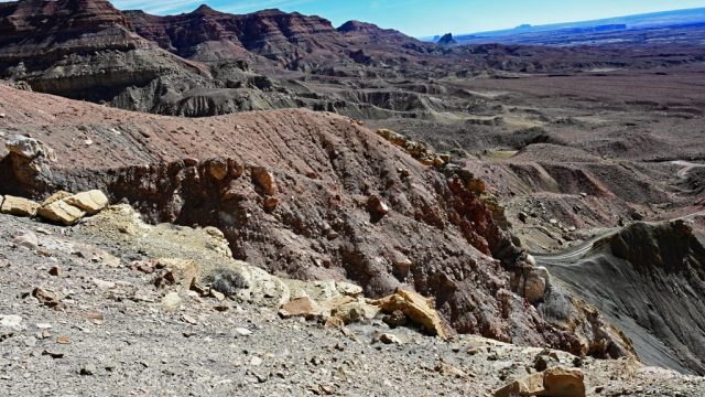 The horrible part is behind the red rock of the left dsc 6054