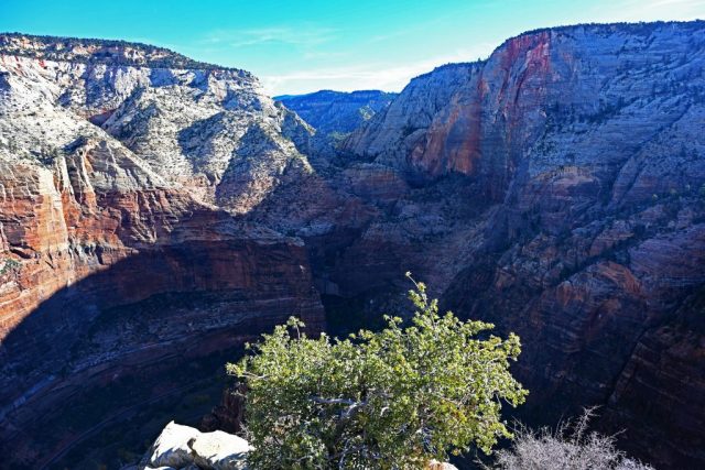 where red and white cliffs meet the sky where red and white cliffs meet the sky