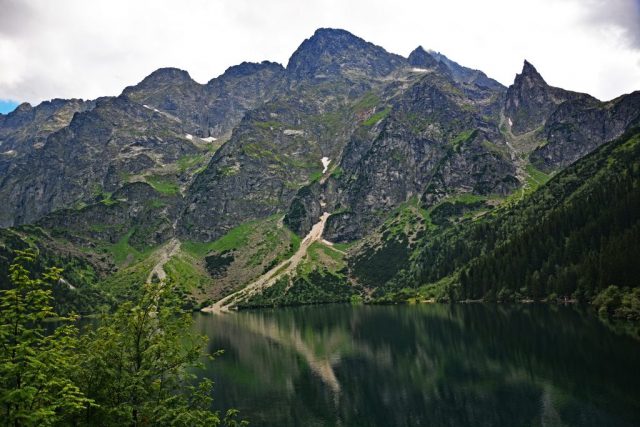 mieguszowieckie szczyty valley eye view of the sea