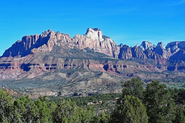 Towers of the Virgin von der „Malerischen Aussicht“ gesehen. dsc 6992