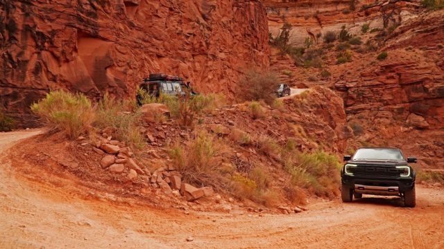 Gegenverkehr am Shafer Trail dsc08772